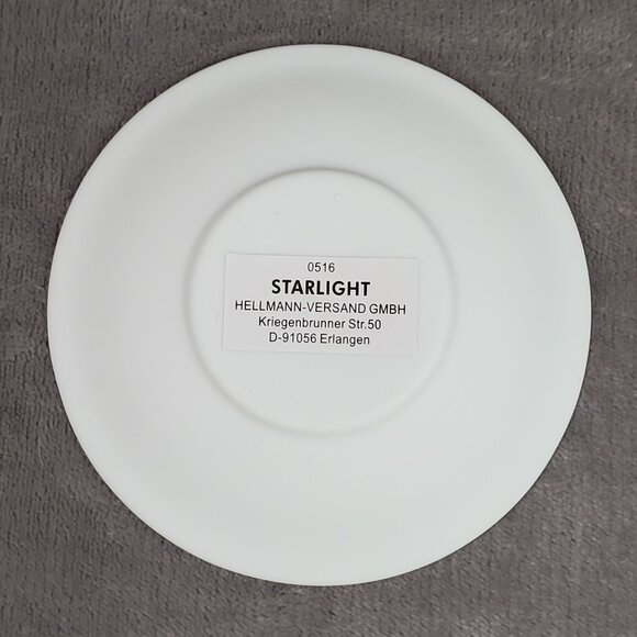 Hellman Versand Starlight Porcelain Lithopane Tea Light Fairy Dome DOGS #447 NEW - Picture 7 of 7